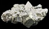 Pyrite, Calcite & Sphalerite - Peru #54985-4